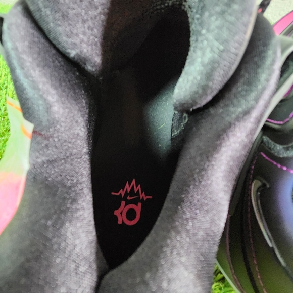 Nike KD 18 Eggplant Vivid Purple Black Basketball IM5843-500 Men's 8 New - Picture 7 of 10